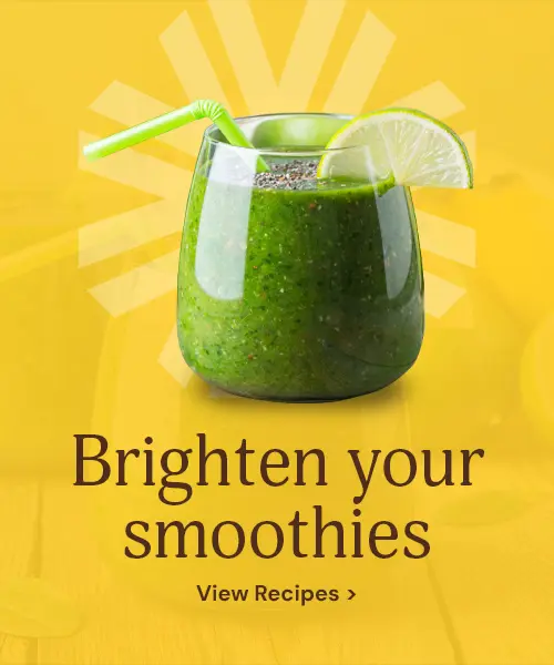 Brighten your smoothies